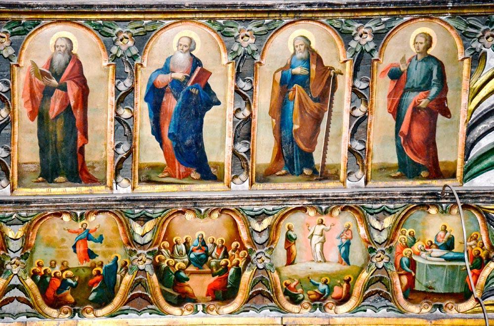 Detaliu catapeteasmă